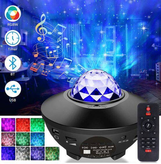 Galaxy Ocean Light Projector