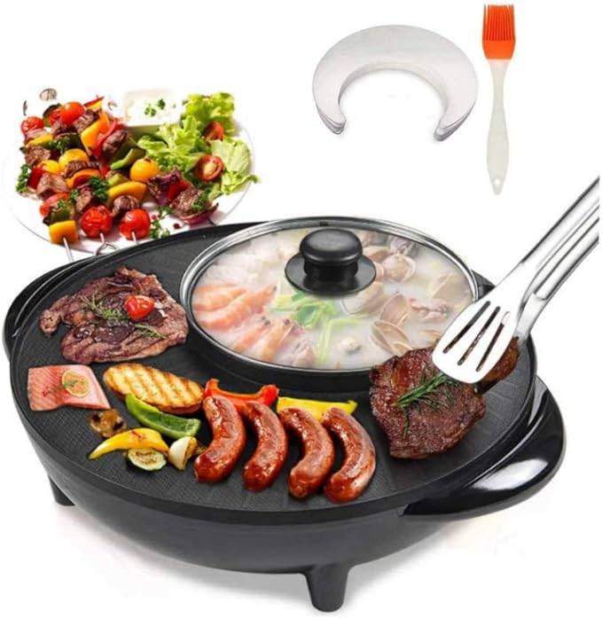 2-in-1 BBQ Grill & Hot Pot